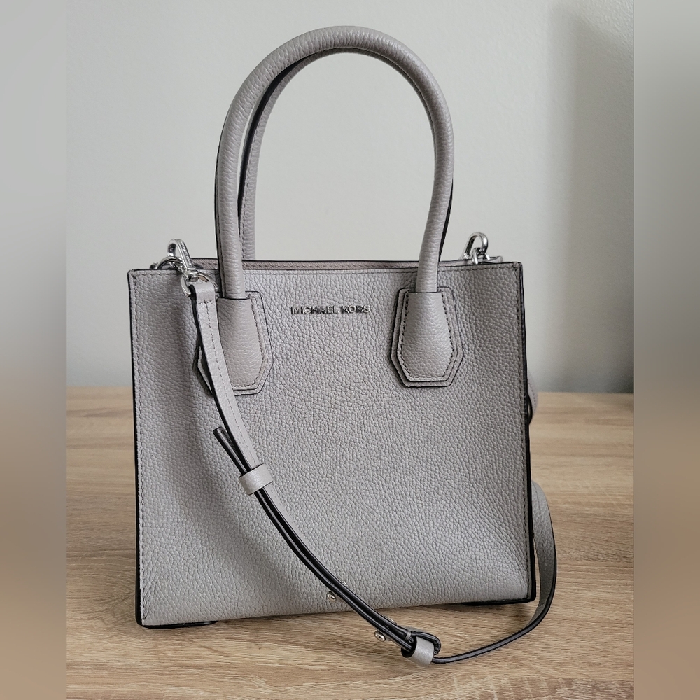 Michael Kors Gray Satchel Crossbody
